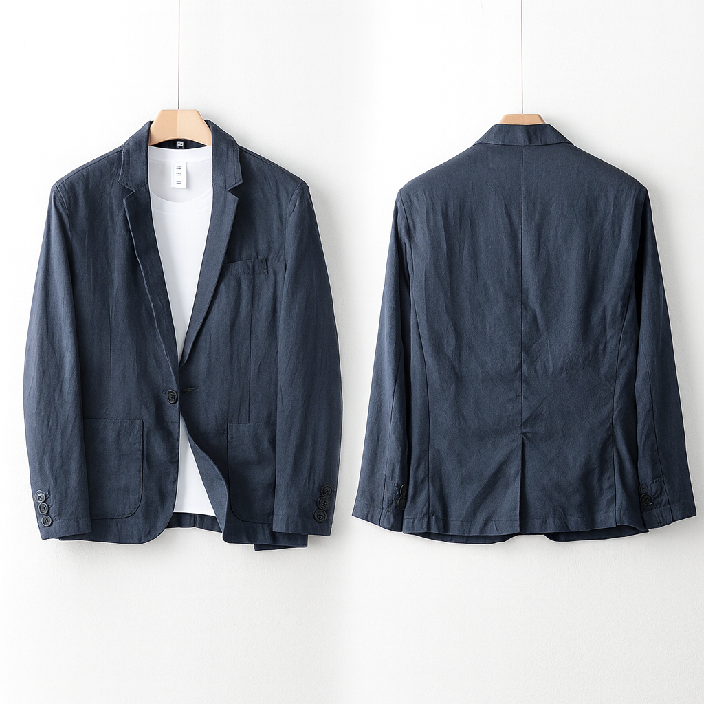 Elegante conjunto de lino