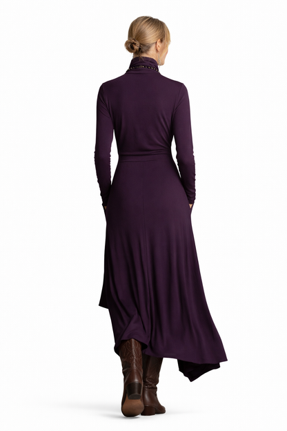 Sandra Vestido elegante manga larga