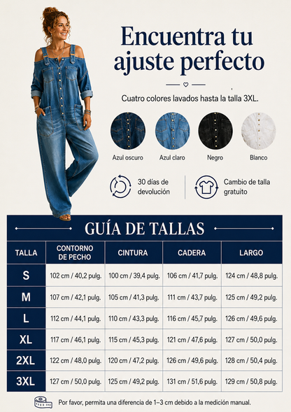 Mono amplio de pernera ancha con bolsillos