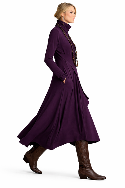 Sandra Vestido elegante manga larga