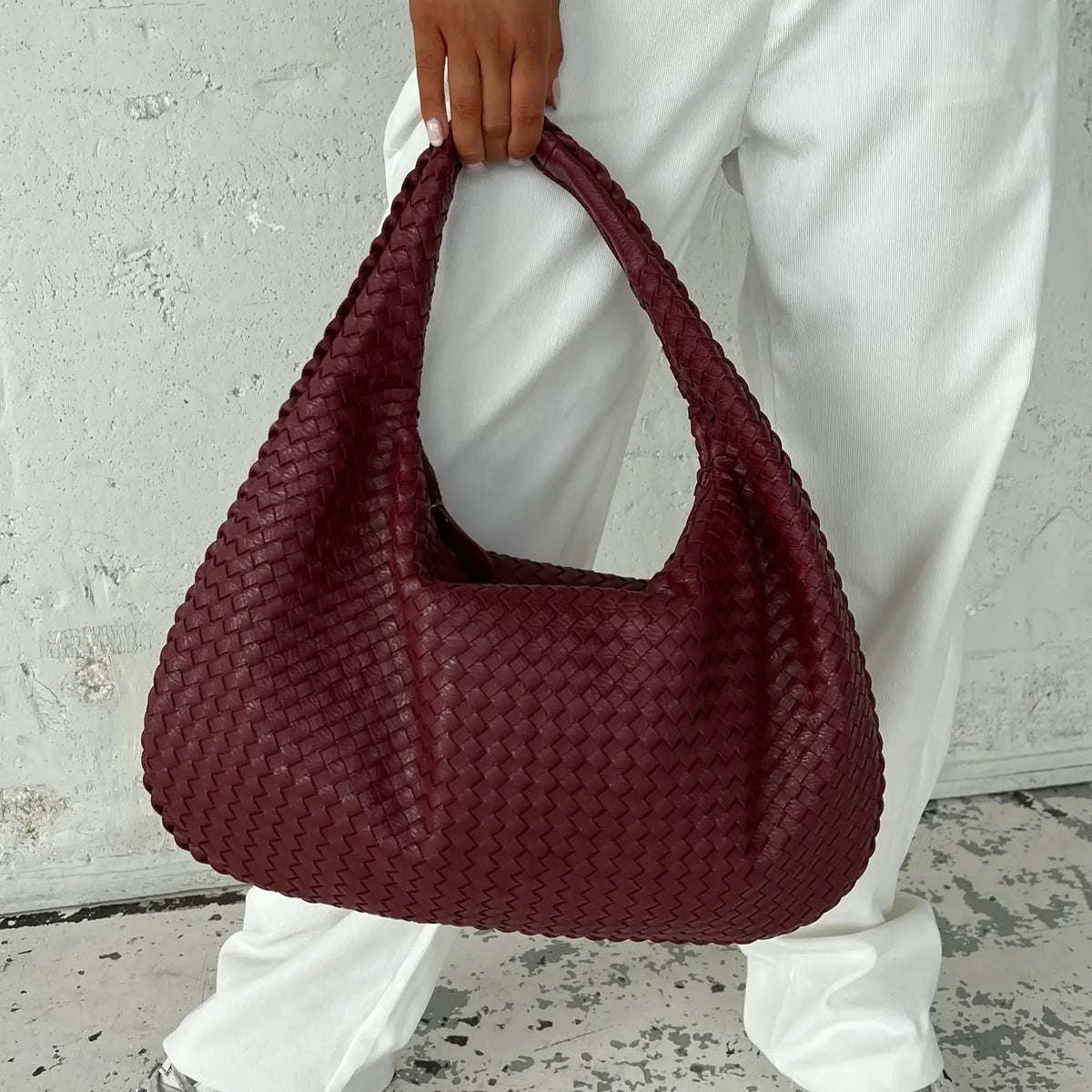 Bolso Trenzado Oversize