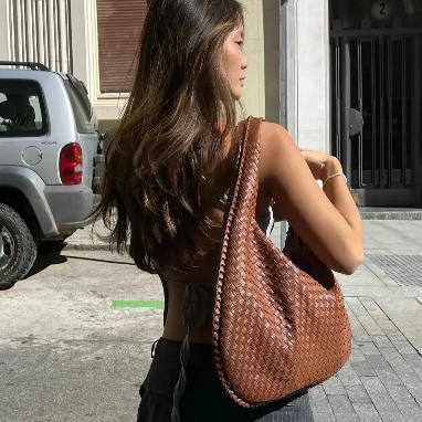 Bolso Trenzado Oversize