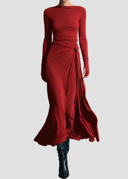 Gloria Vestido Drapeado