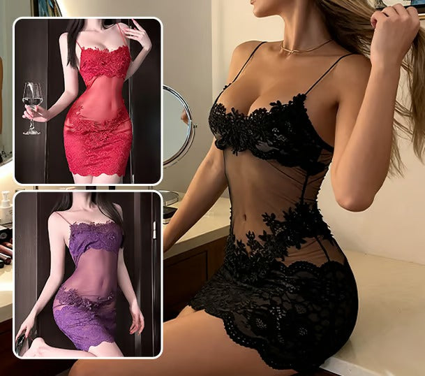 Camisón Sensual con Encaje